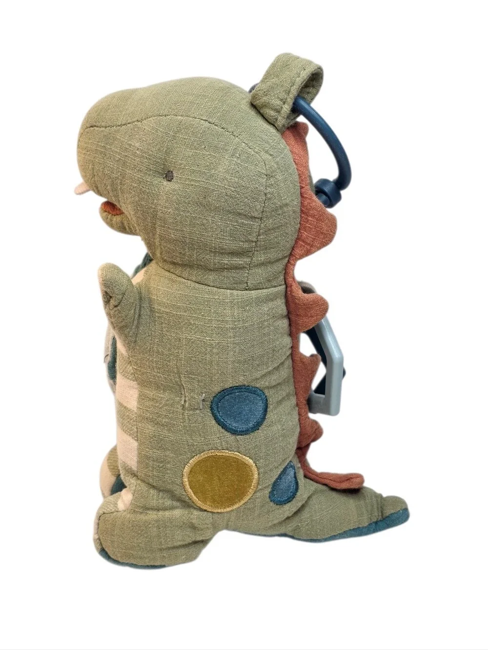Itzy Ritzy Bitzy Bespoke Link & Love Baby Teething Activity Toy Dino / Dinosaur